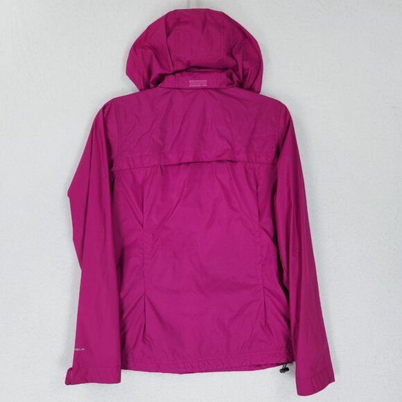 Columbia Jacket Womens Small Pink Switchback II Omni Shield Hooded Windbreaker - Picture 12 of 13